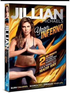 Jillian Michaels Yoga Inferno [ DVD 2013 ] Fitness Training Workout  Video